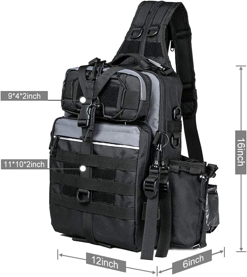 Ultimate Outdoor Tackle Bag - Spacious Water-Resistant Fishing Backpack for Adventurers