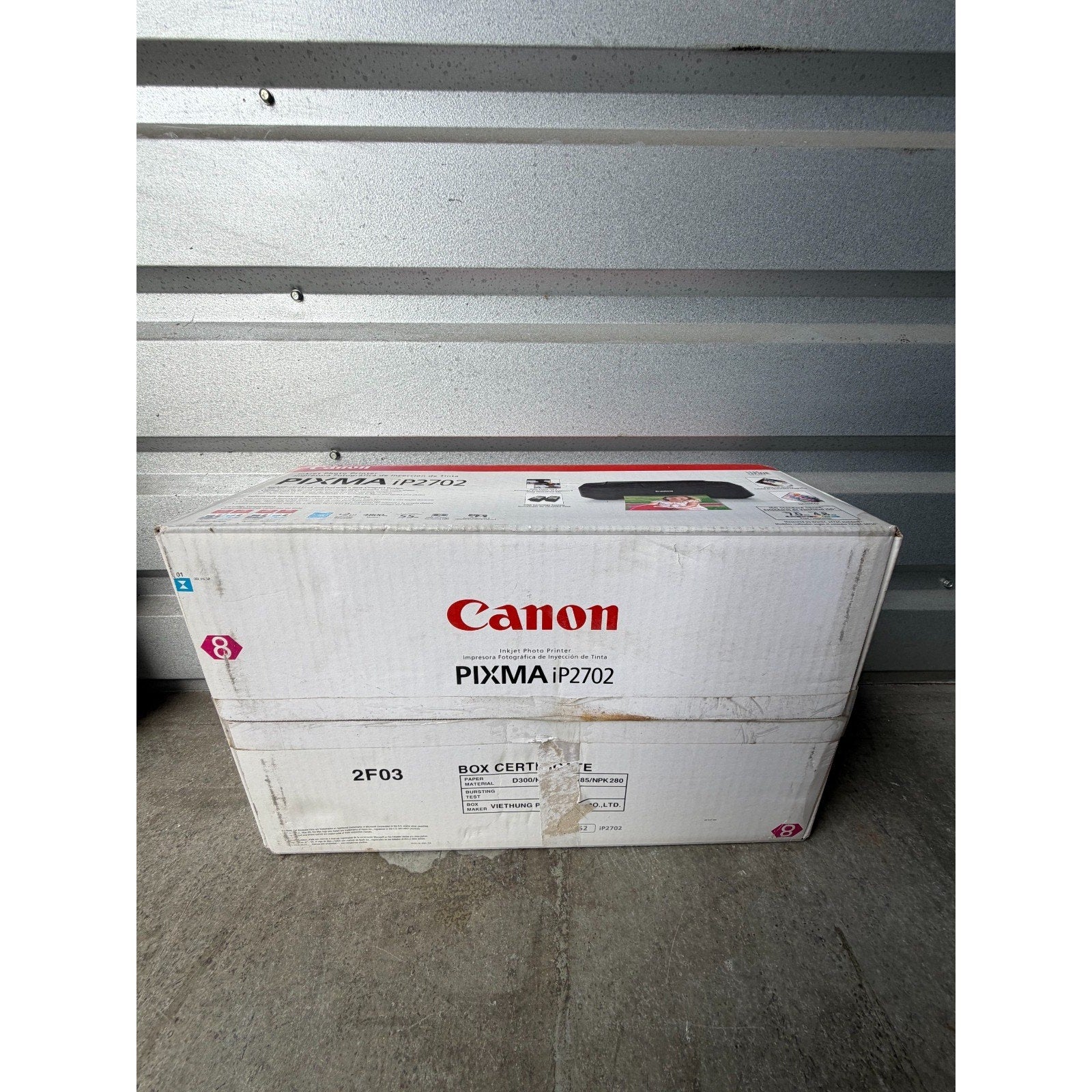 VINTAGE SEALED PACKAGE Canon Pixma iP2702 Inkjet Photo Printer