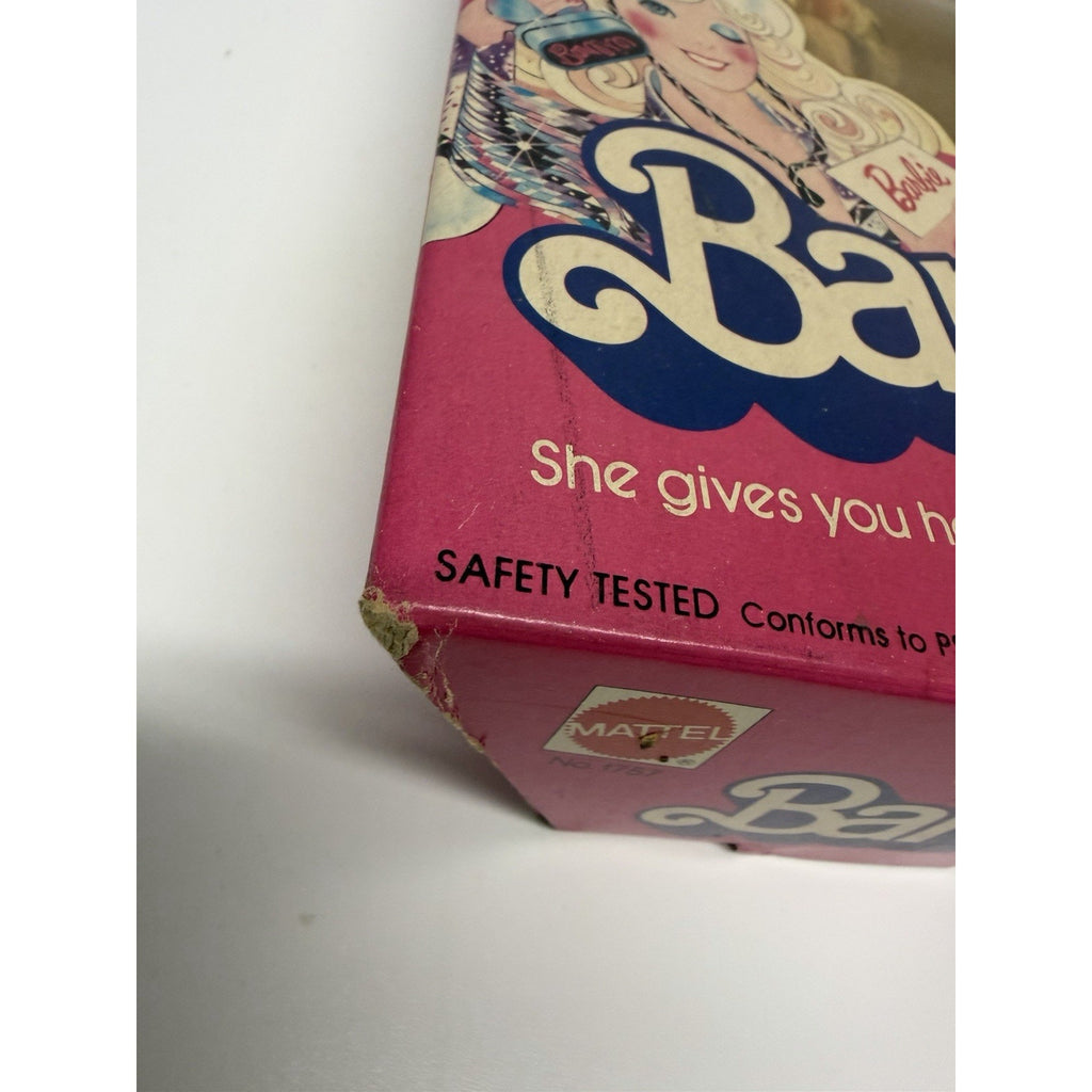 VINTAGE NOS 1980 RARE Western Barbie Doll Mattel #1757