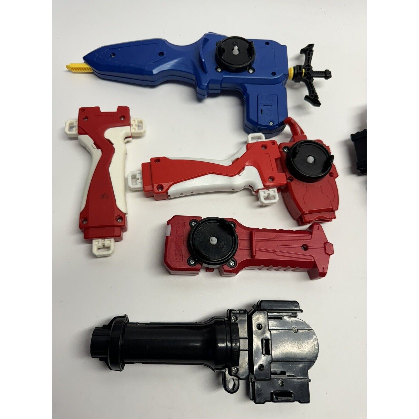 Vintage Lot Beyblade Mix Launchers All Working Condition
