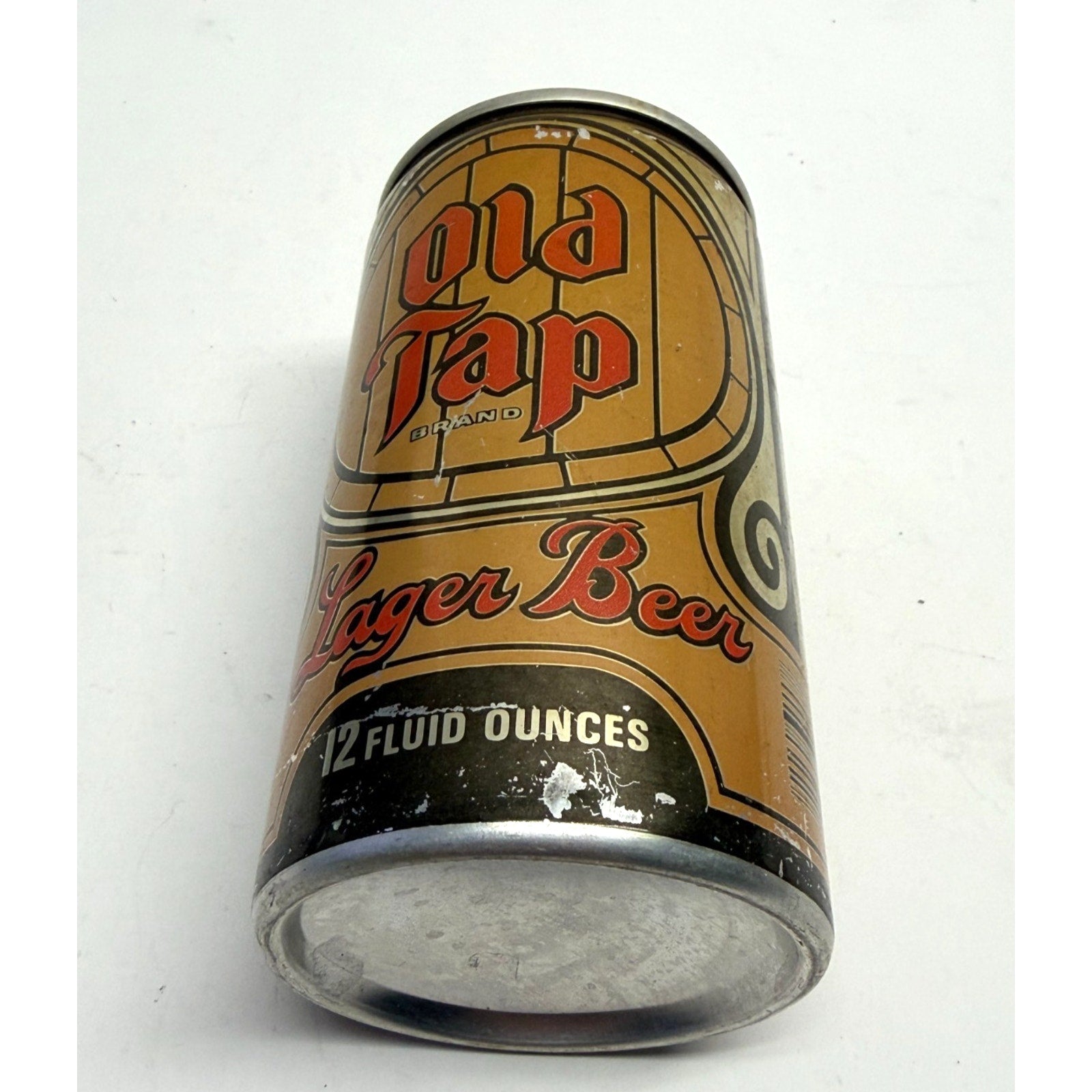 Vintage Old Tap Lager Beer - Pull Tab Can. Pabst Brewing