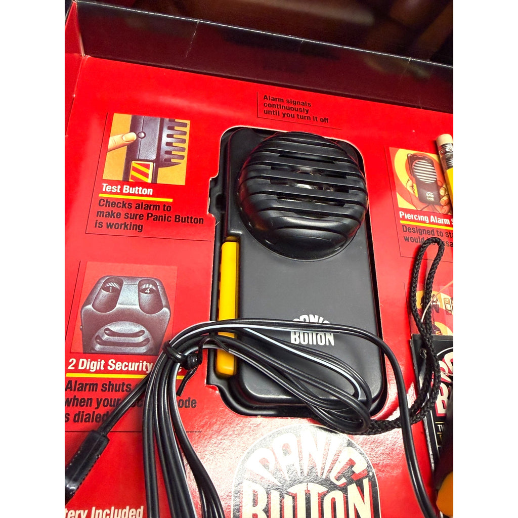 Vintage NEW Panic Button Personal Protection Alarm Use by Clairol
