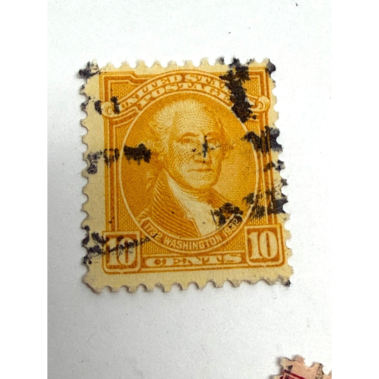 Vtg Mystic Stamp Co 4Set: 1932 Washington Bicentennials - No. 705 707 708 715