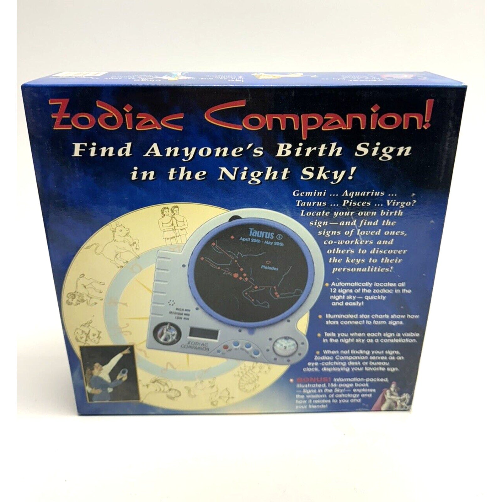 VINTAGE FAC SEALED Zodiac Companion Find Anyone's Birth Sign In the Night Sky