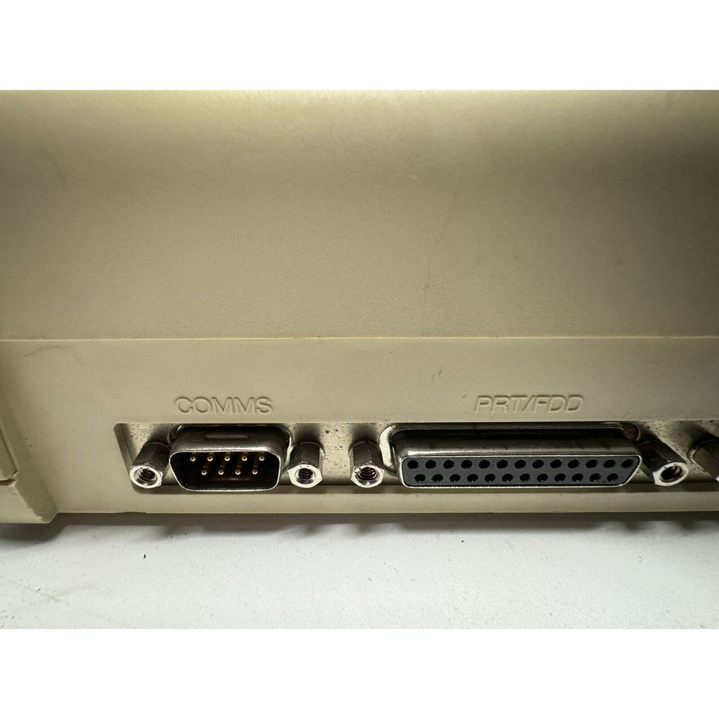 Vintage Toshiba T1100 Plus Laptop Computer, Dual DD Floppy Mono 640K : POWER ON