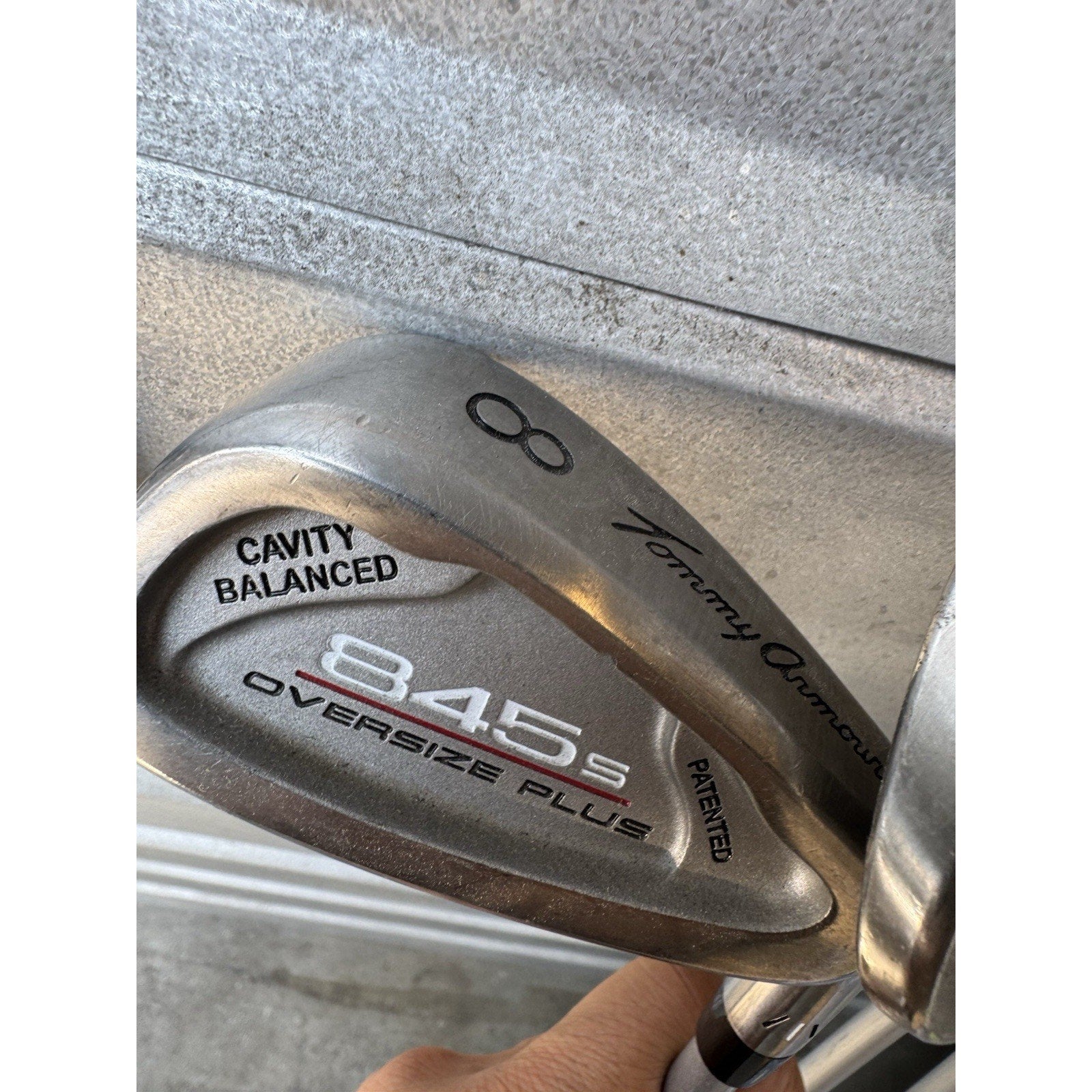 8 Pieces Tommy Armour 845s Oversize Plus Iron Set RH Graphite W-FLEX
