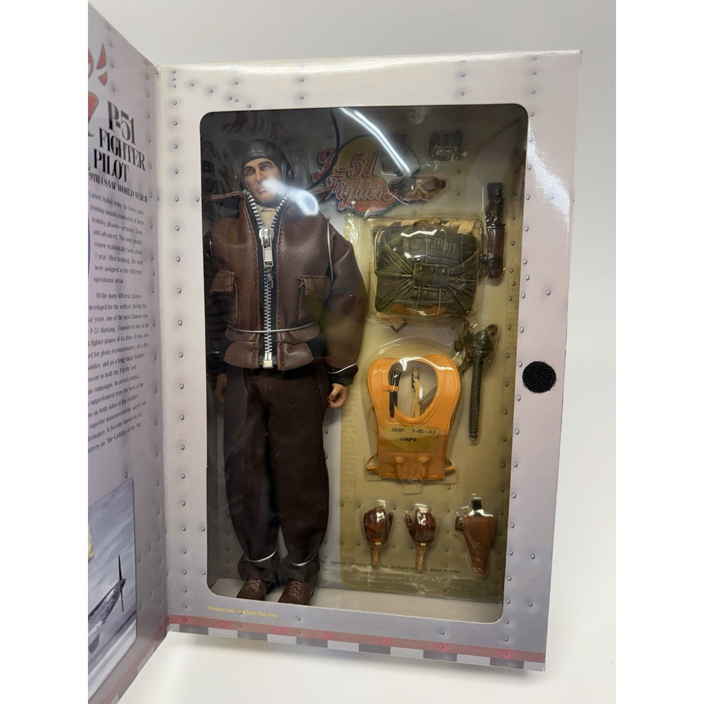 VINTAGE SEALED NEW 1:6 Ultimate Soldier P-51 FIGHTER PILOT WWII 9th USAAF 1944
