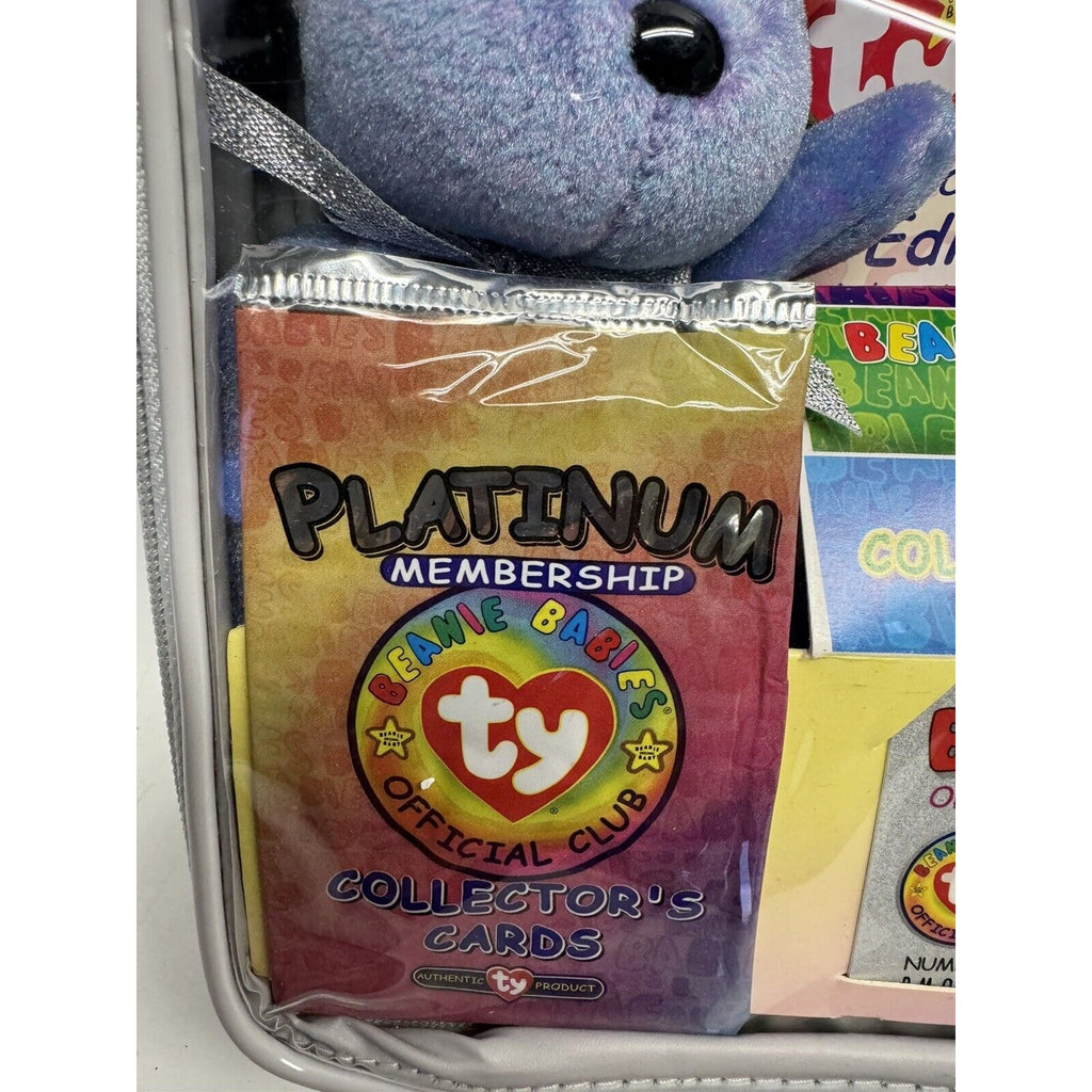 VINTAGE FACTORY SEALED TY Beanie Baby Official Club Membership Kit BBOC Platinum