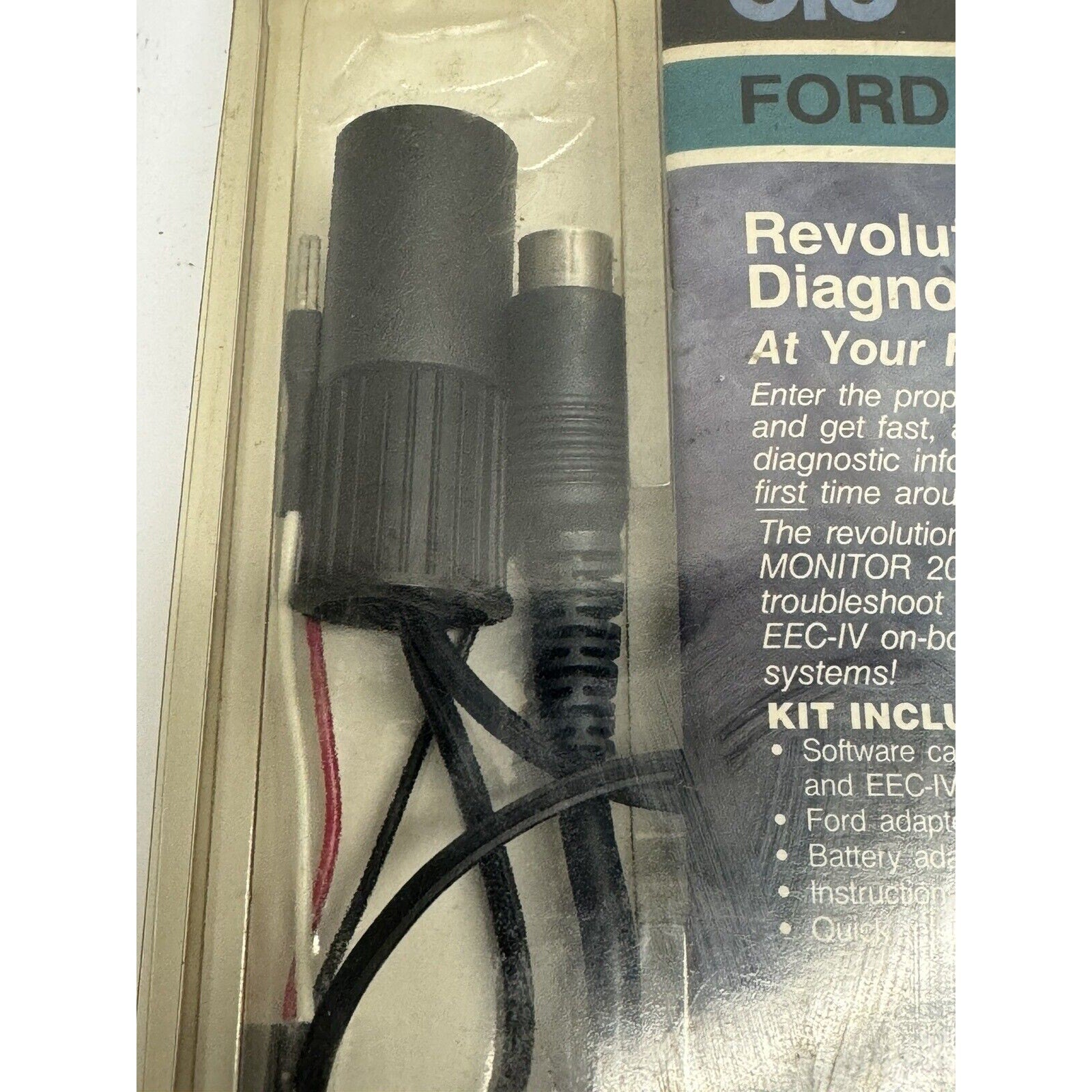 FAC SEAL OTC Monitor 2000 Software Cartridge for Ford 1981-1986 & Adapter Cable