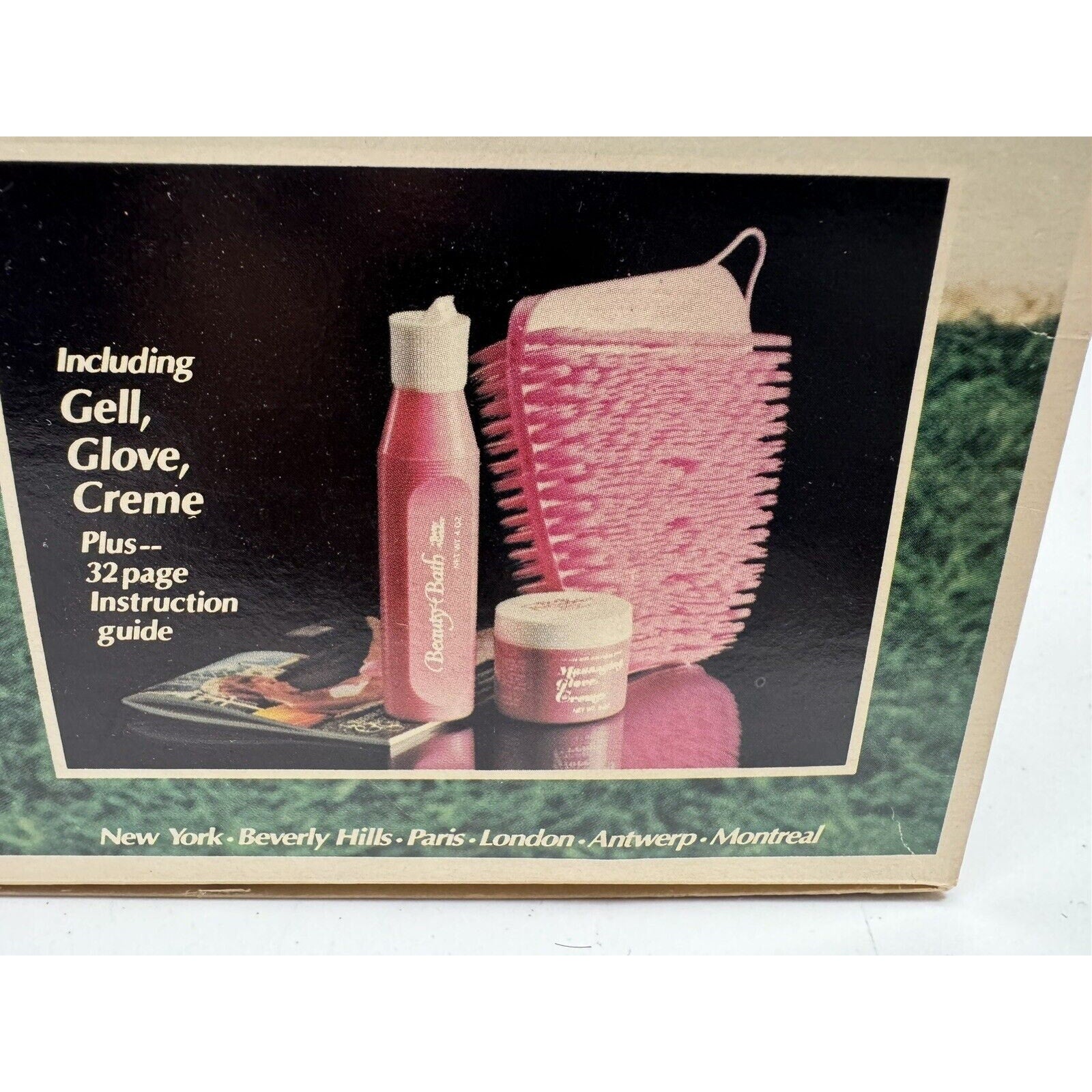VINTAGE Health and Beauty Parisian Slimmers System Original Box, Manual & Brush