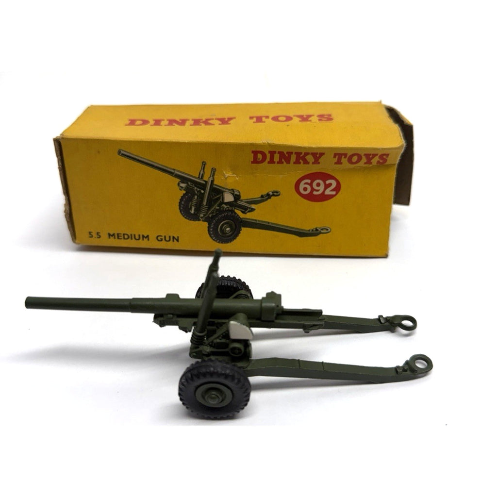 VINTAGE DINKY 1950s Original Dinky Toy medium gun #692