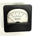 Vintage Triplett Model 327-A DC Milliamperes Panel Meter Analog Gauge