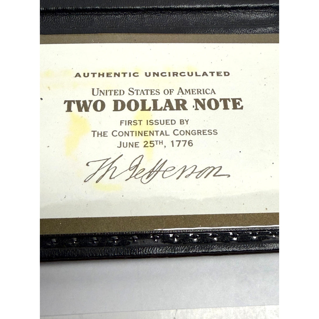 Vintage Series 2003 $2 Two Dollar Bill Note - Authentic Uncirculated - WRME Port