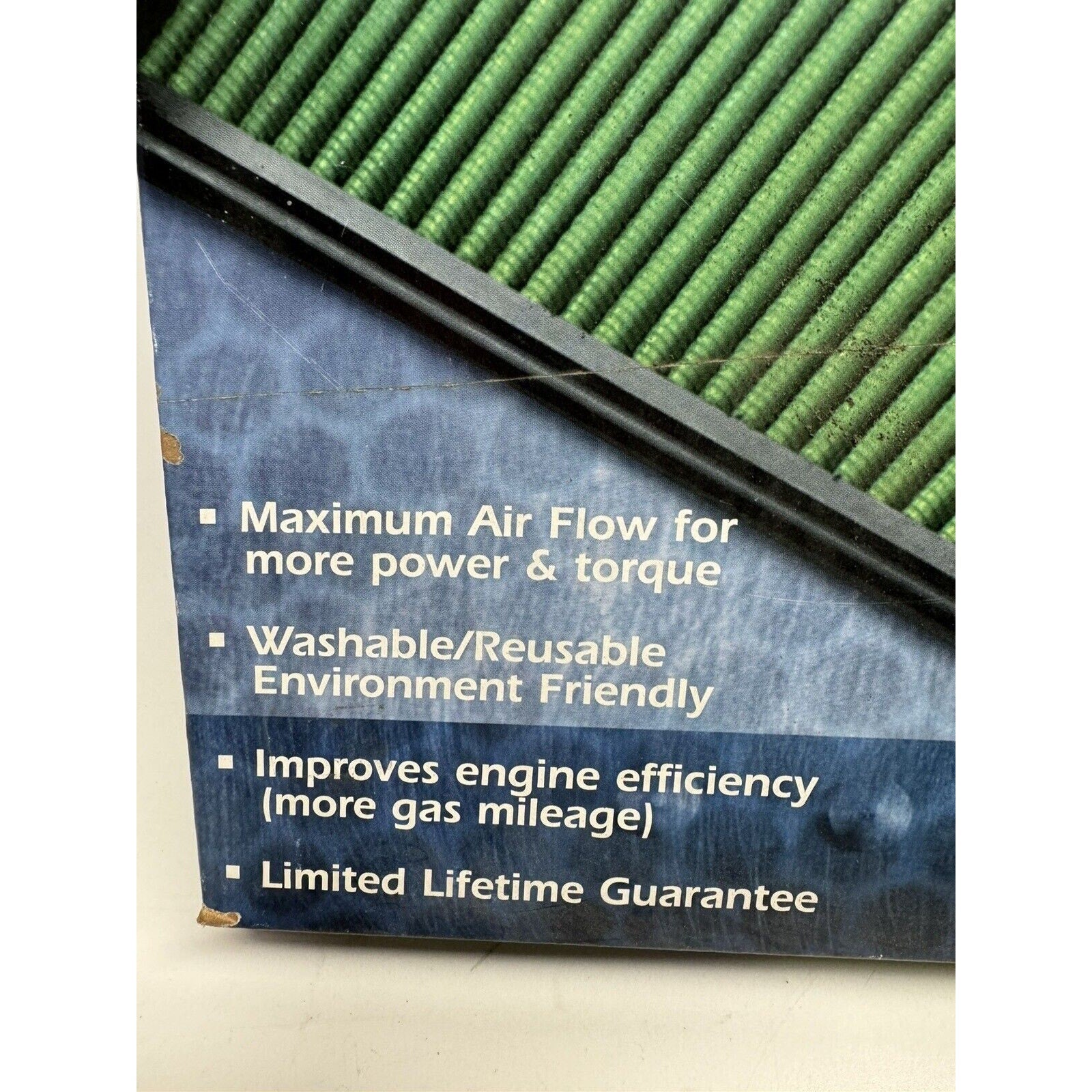 FACTORY SEALED Green High Performance Air Filter 2166 for MERCEDES C288