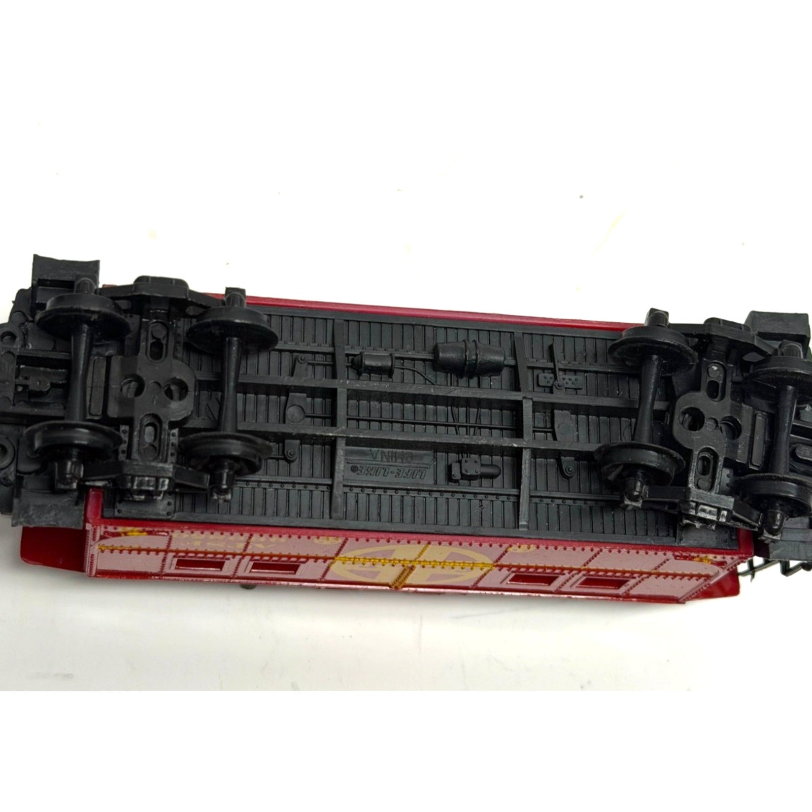 Vtg Lot of 2 HO Scale Cabooses Life-Like Santa Fe ATSF & Bachmann Union Pac 207