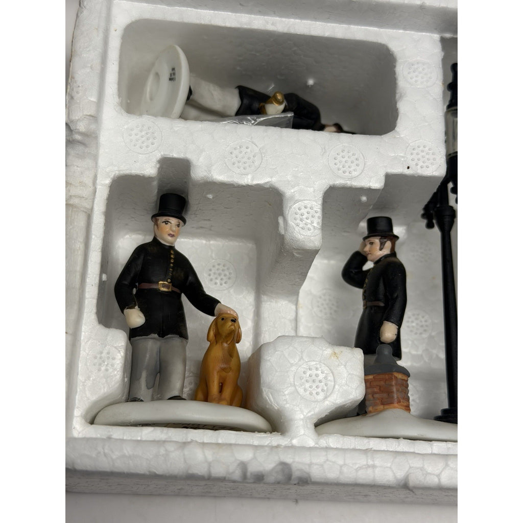 Vintage NOS Dept. 56 Heritage Village Collection Constables Set of 3 #5579-4