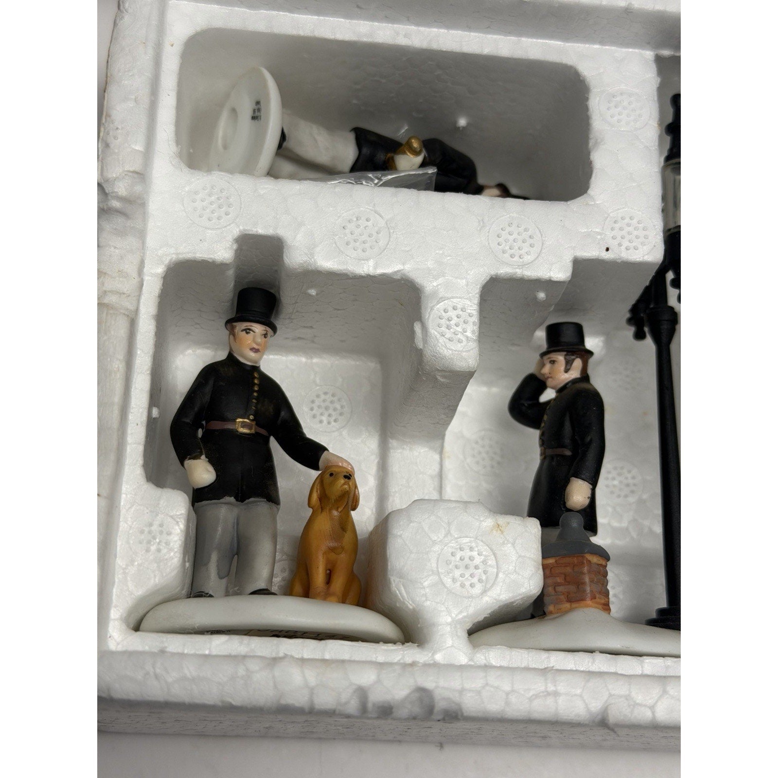 Vintage NOS Dept. 56 Heritage Village Collection Constables Set of 3 #5579-4