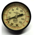 Vintage C.A. Norgren Pressure PSI Gauge 0-160 Pounds & Kilograms