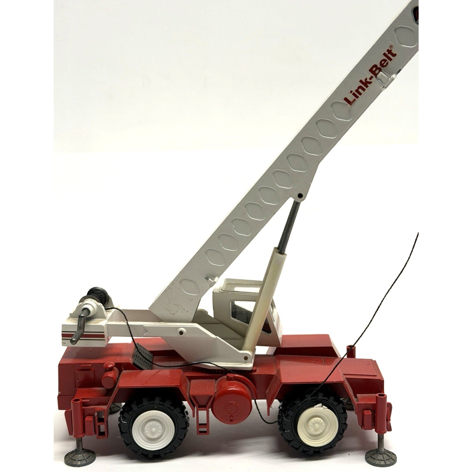Vintage NZG 1/50 diecast Link-Belt HSP-8060 Rough Terrain Crane #318 GERMANY