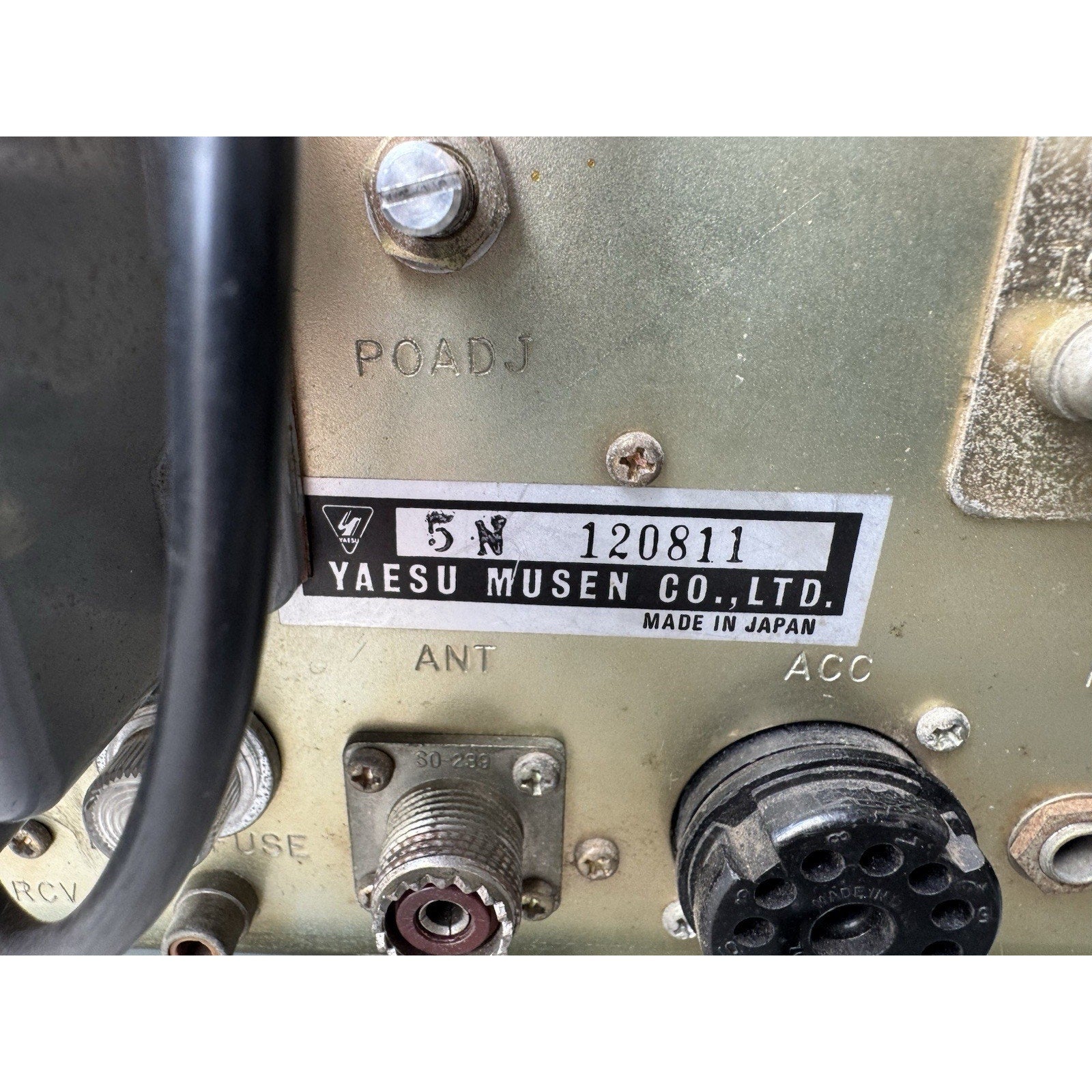 VINTAGE UNTESTED Yaesu FT-101 Transceiver