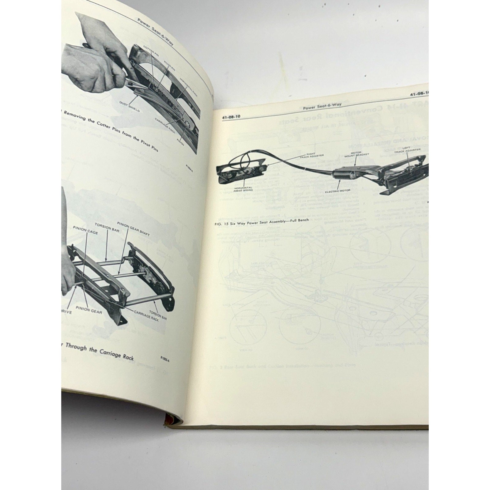 VINTAGE 1974 Ford Car Shop Manual Vol 4 Body