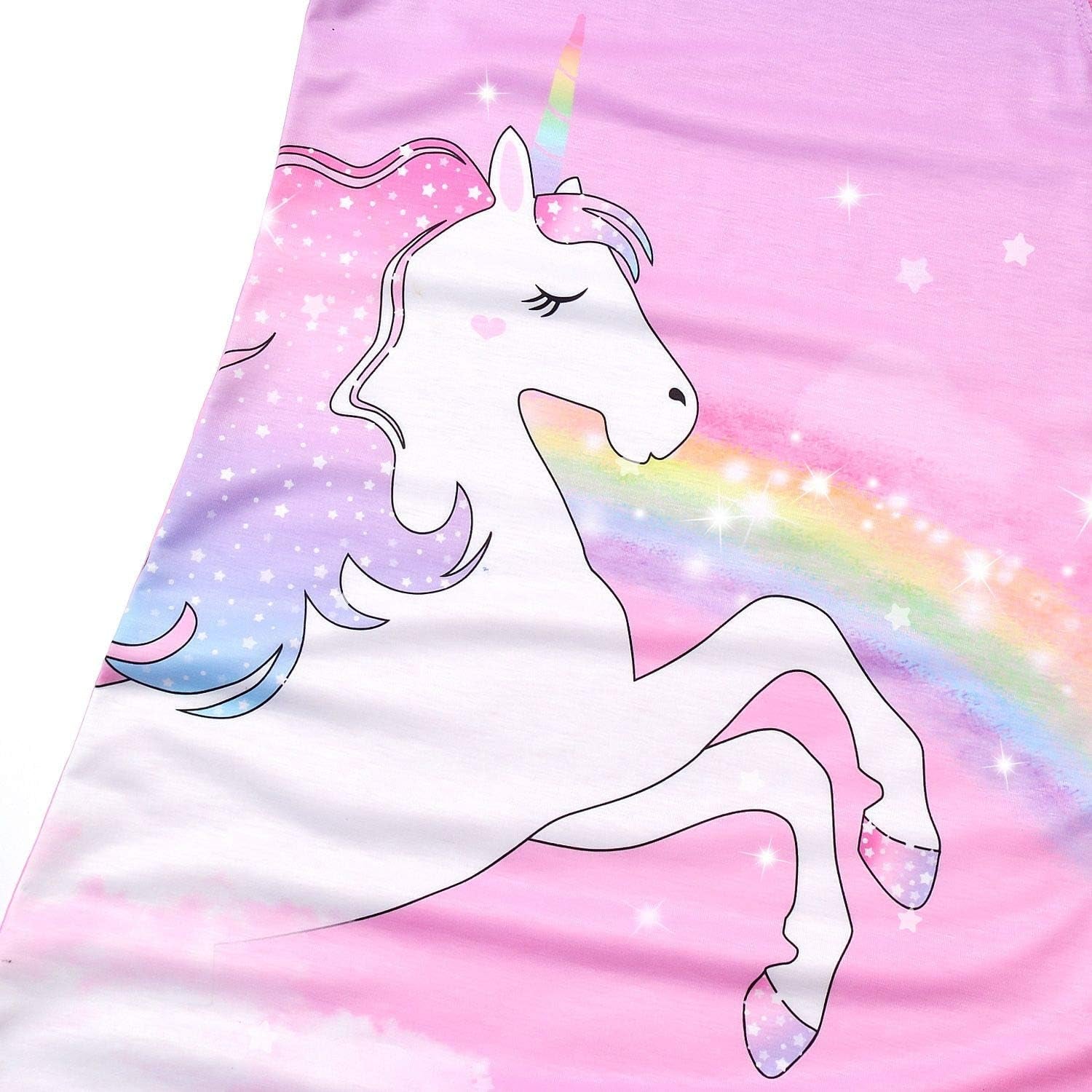Girls Nightgowns Princess Nightdress Cotton Sleepwear Pajamas Dress for Kids