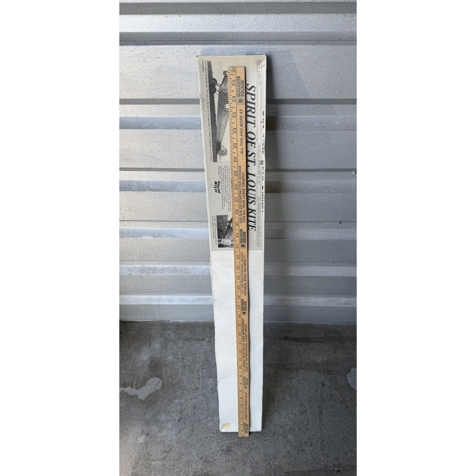 VINTAGE FACTORY SEALED 1970’s Spirit of St. Louis Kite Kit #203