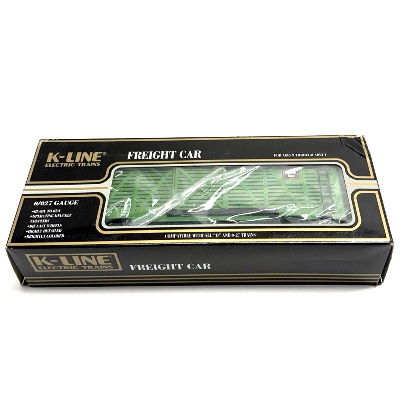VTG NOS LIONEL K-Line K-90009 O Gauge CB&Q Collectors Club Classic Stock Car