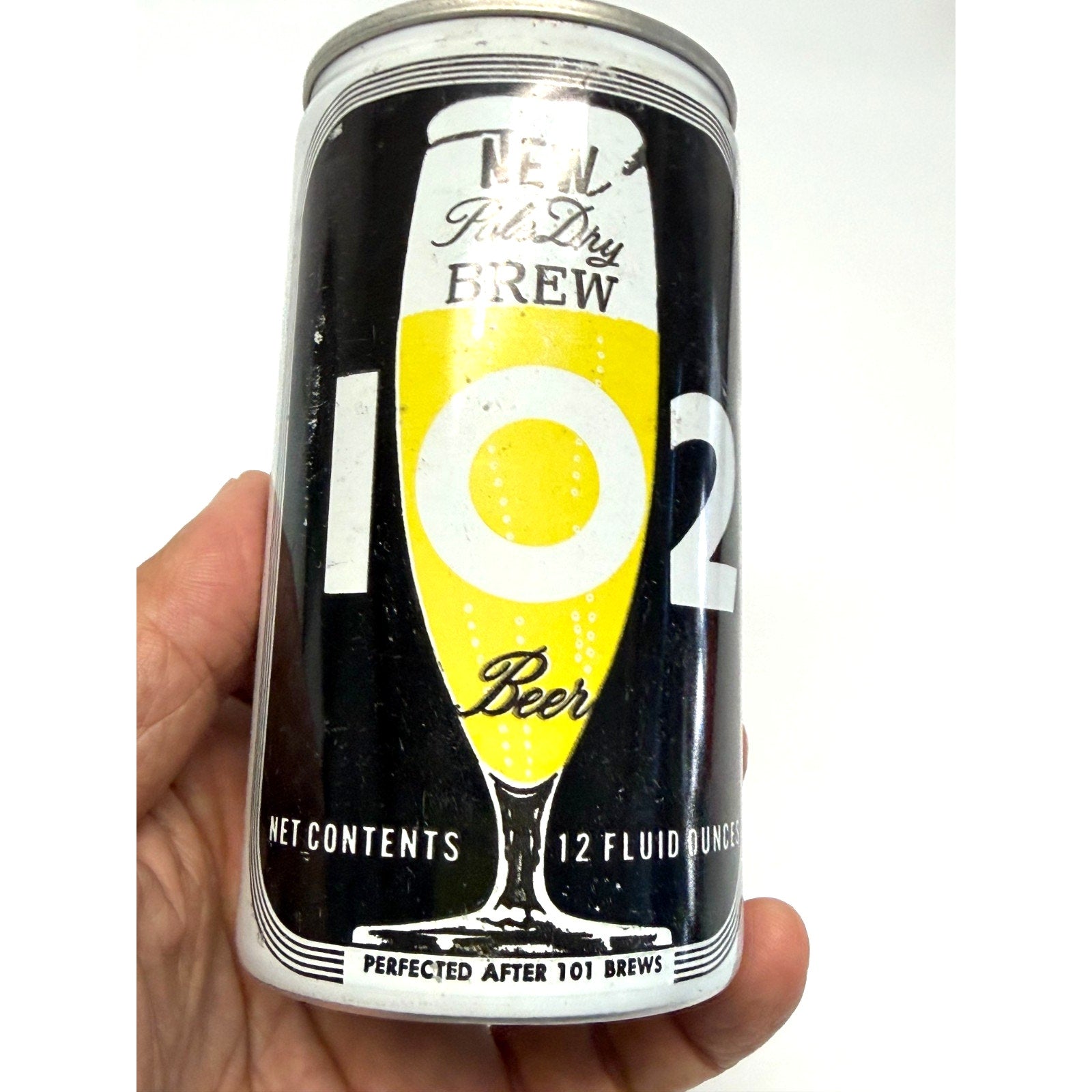 Vintage Pale Dry Brew 102 Beer Pull Top Beer Can General Brewing Company