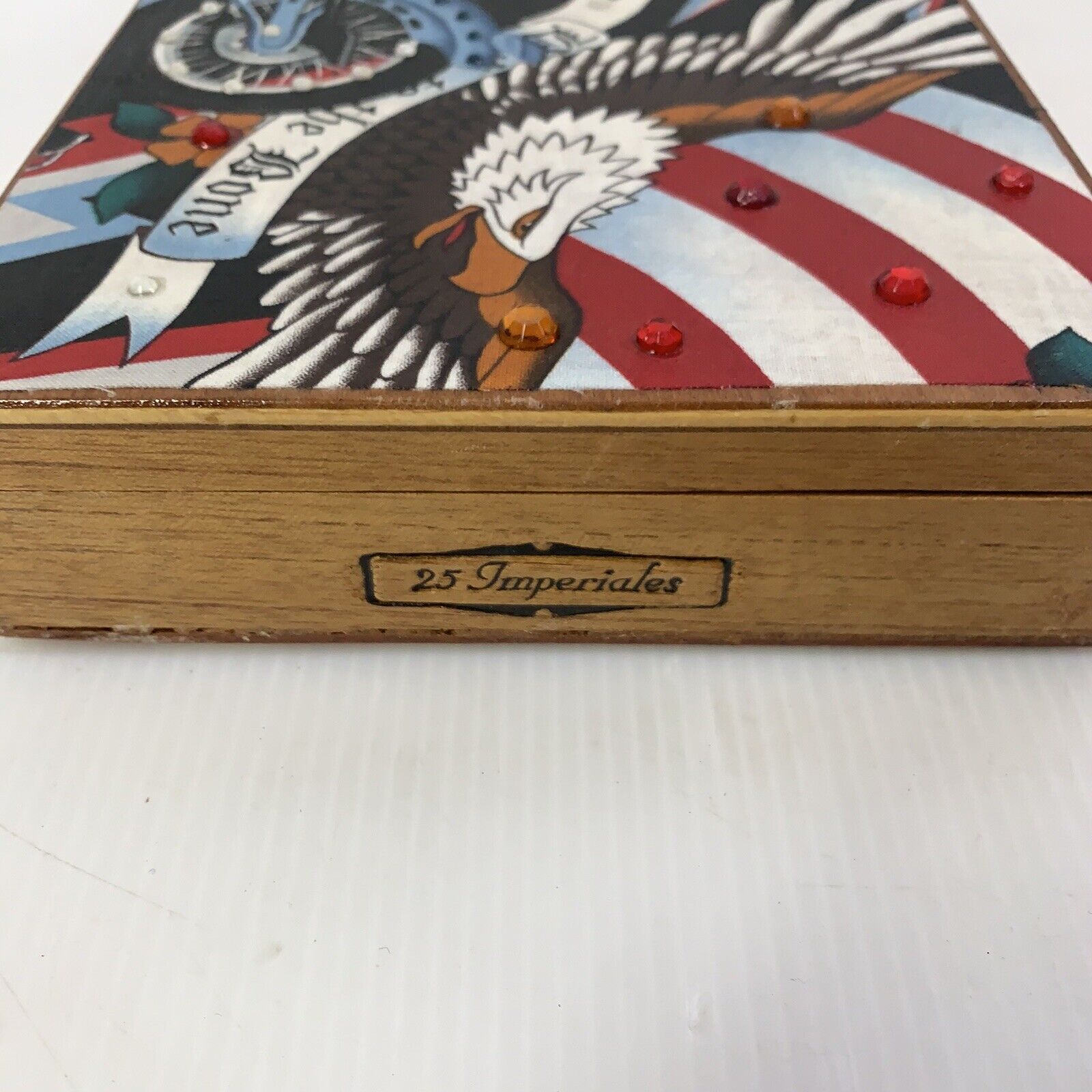 Vintage "RARE" Print on front and back 1964 Padron Anniversary Series Cigar Box