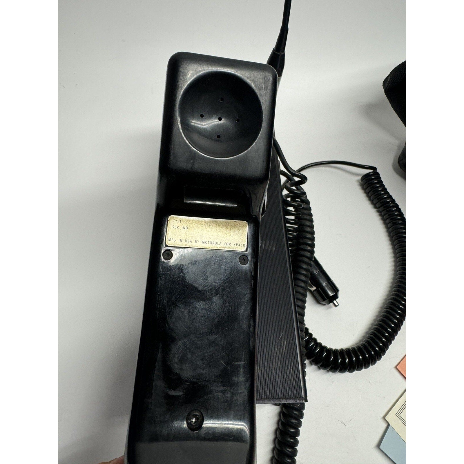 Vintage Motorola Kraco Mobile Phone S1633A Car Charger UNTESTED