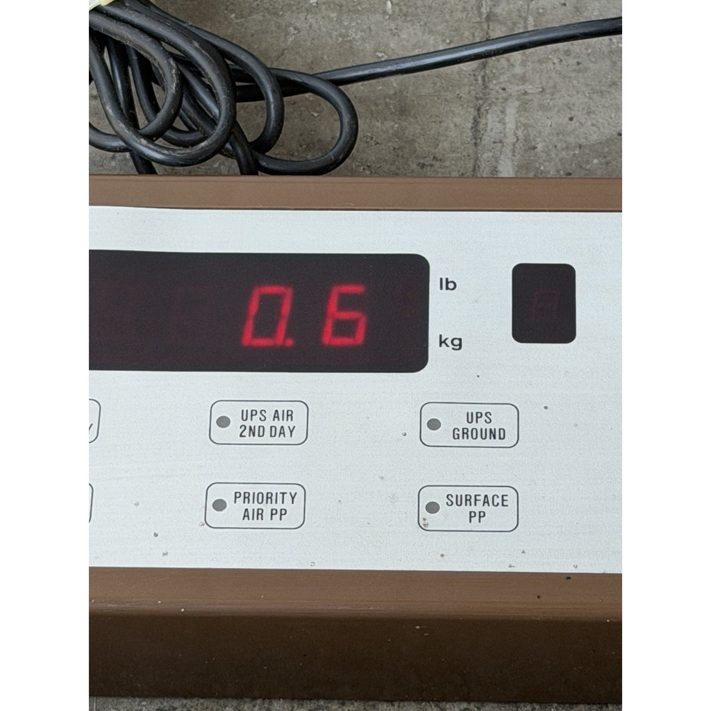 VINTAGE Pelouze PS100P Restaurant Equipment Digital Scale 100 lbs. 45 kg WORKS!