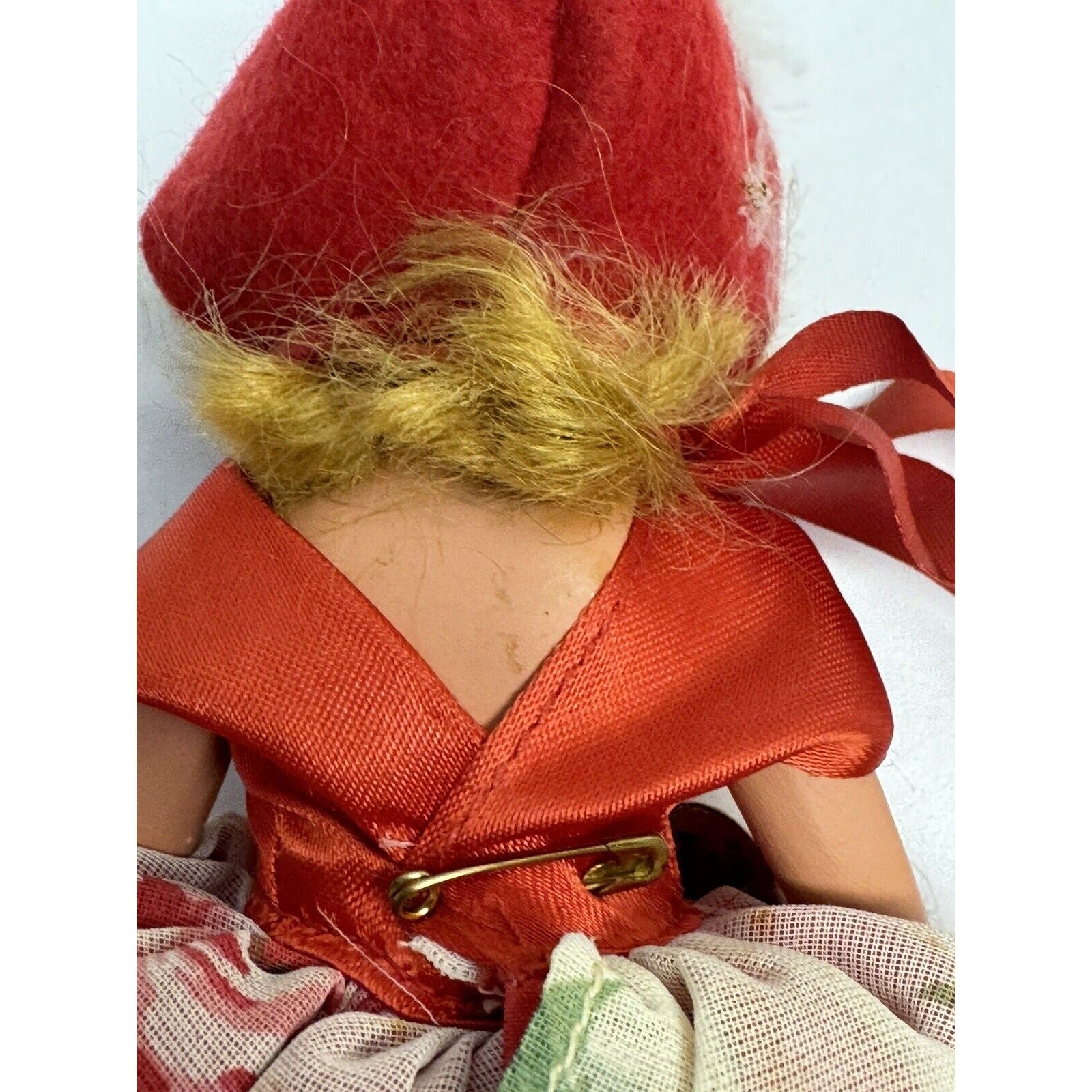 Vintage Nancy Ann Storybook Doll 198 December Bisque Doll 6.5"