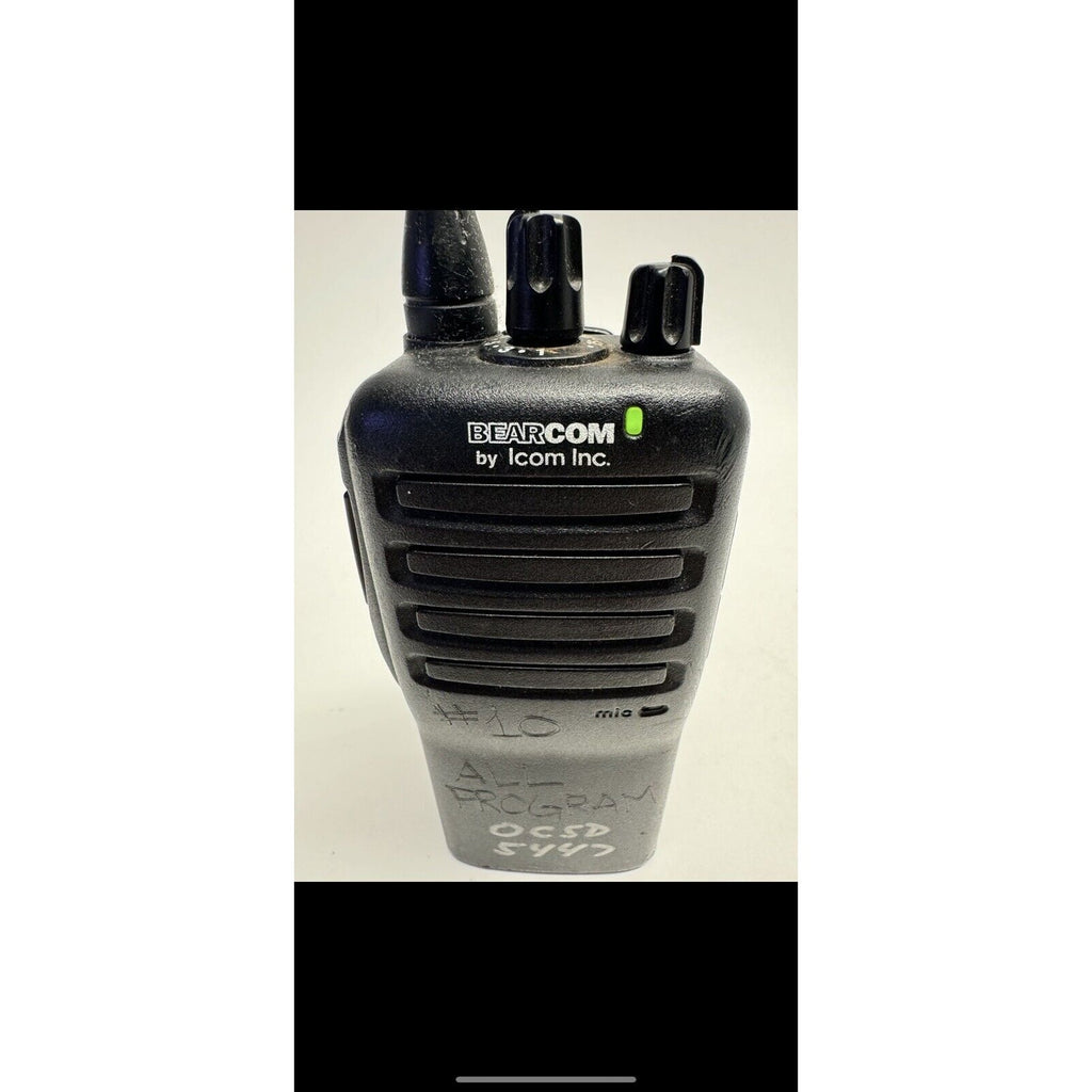 VINTAGE BEARCOM BY ICOM INC Two-Handheld Radio - POWER ON