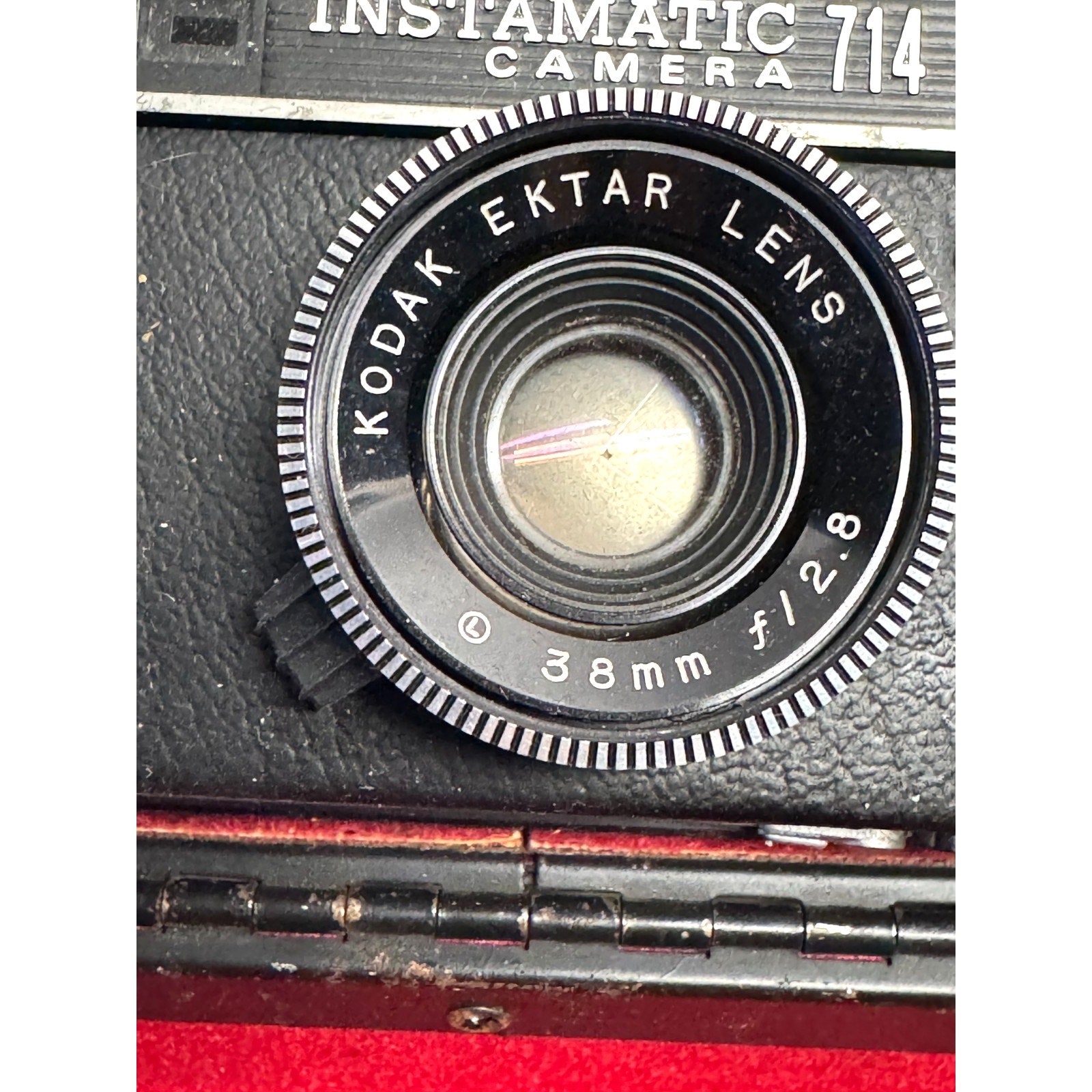 Vintage Kodak Instamatic 714 Camera And Case UNTESTED