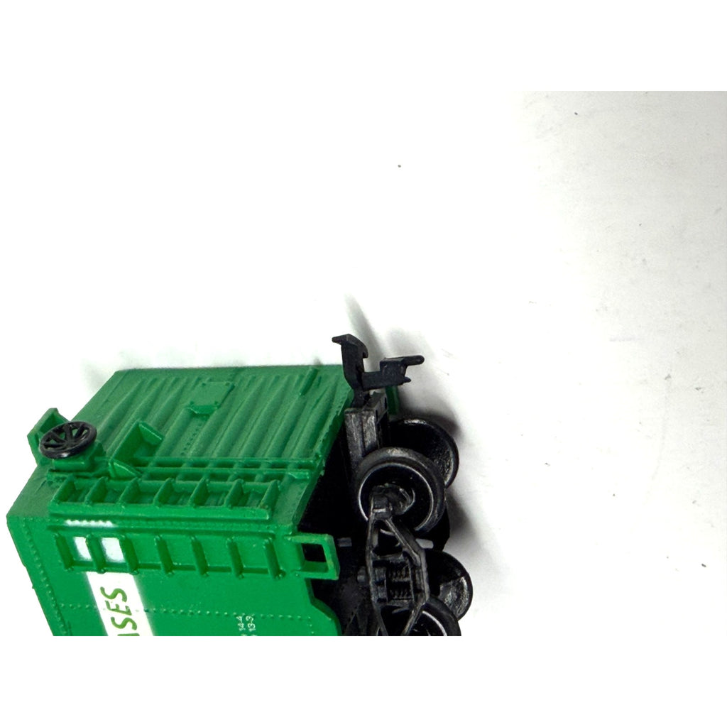 Vintage HO Scale Life-Like 40' Boxcar Linde Union Carbide LAPX 358 Green