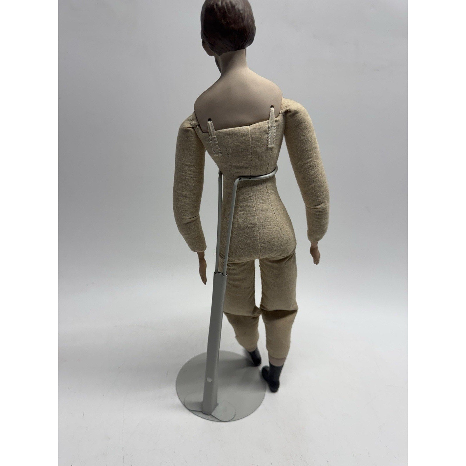Vintage Kaiser Chicago Porcelain Doll Abraham Lincoln With Stand 16"
