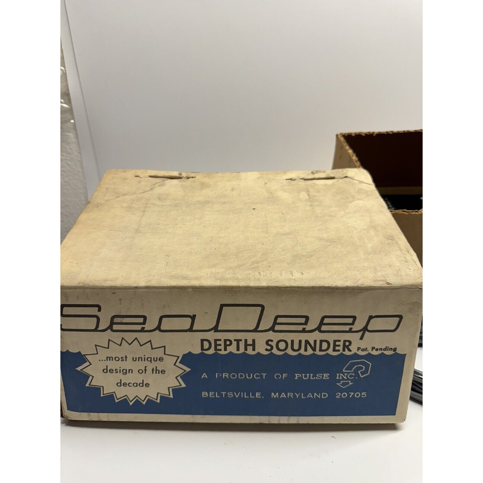 VINTAGE NOS Sea Deep Depth Sounder Model 60 - RARE / NEW IN BOX