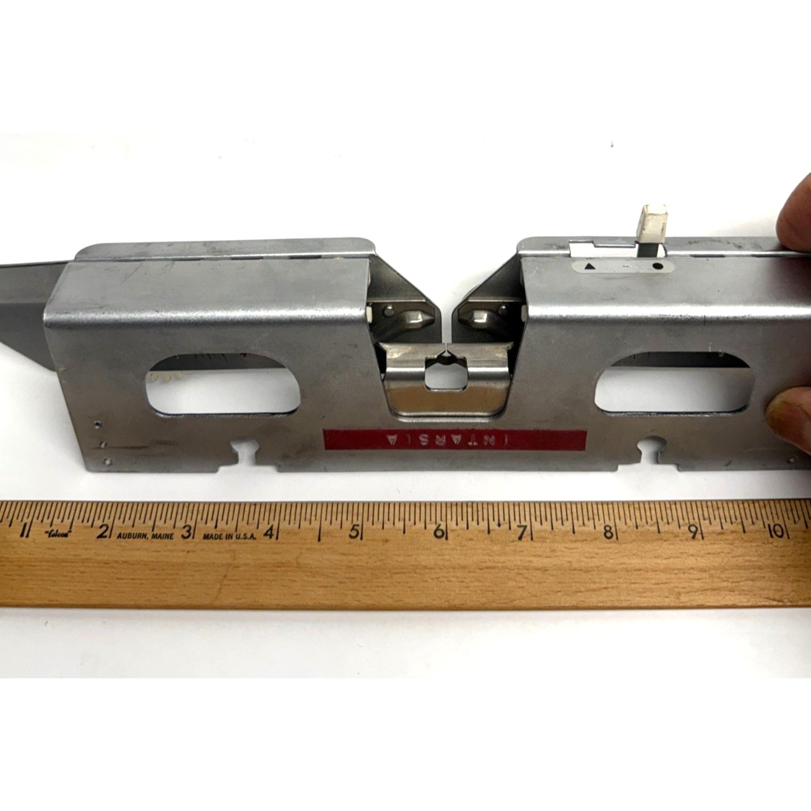Vintage Knitmaster Knitting Machine Sk210 Zippy Deluxe Sinker Plate
