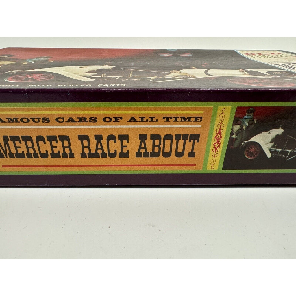 Vintage NOS 1961 Aurora OLD TIMERS Mercer Race About Plastic Assembly Kit 572