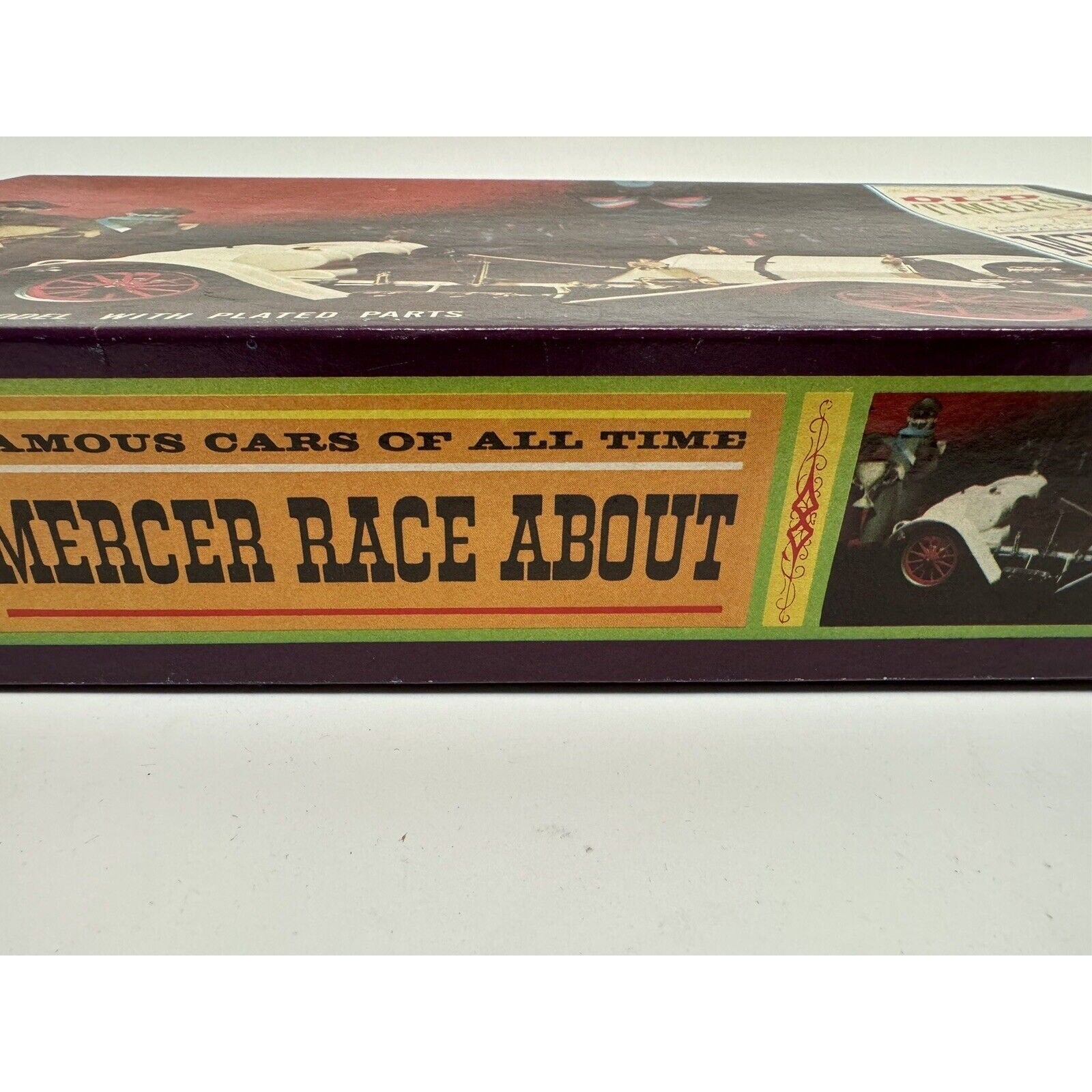 Vintage NOS 1961 Aurora OLD TIMERS Mercer Race About Plastic Assembly Kit 572