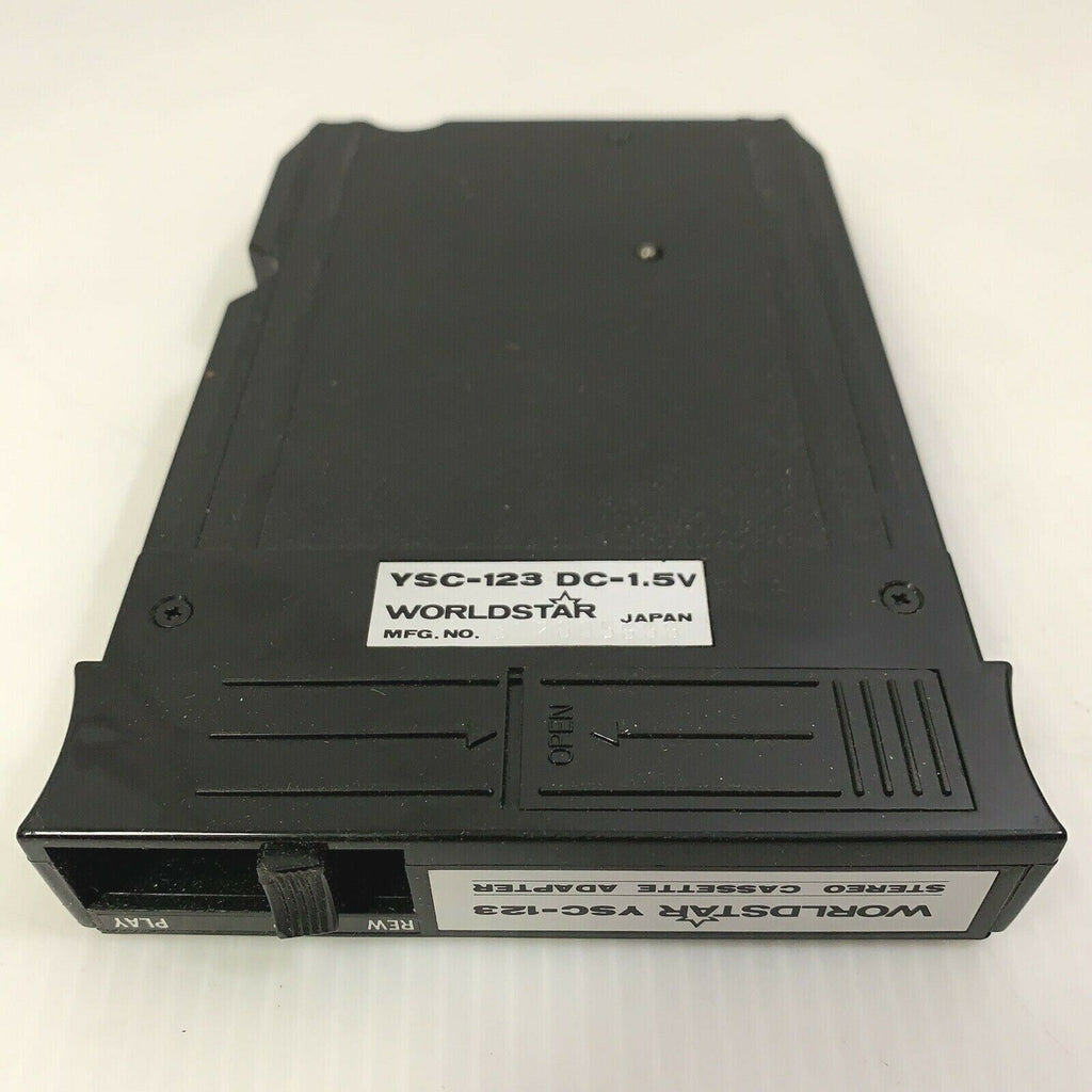Vintage Worldstar YSC-123 Stereo Cassette Adapter