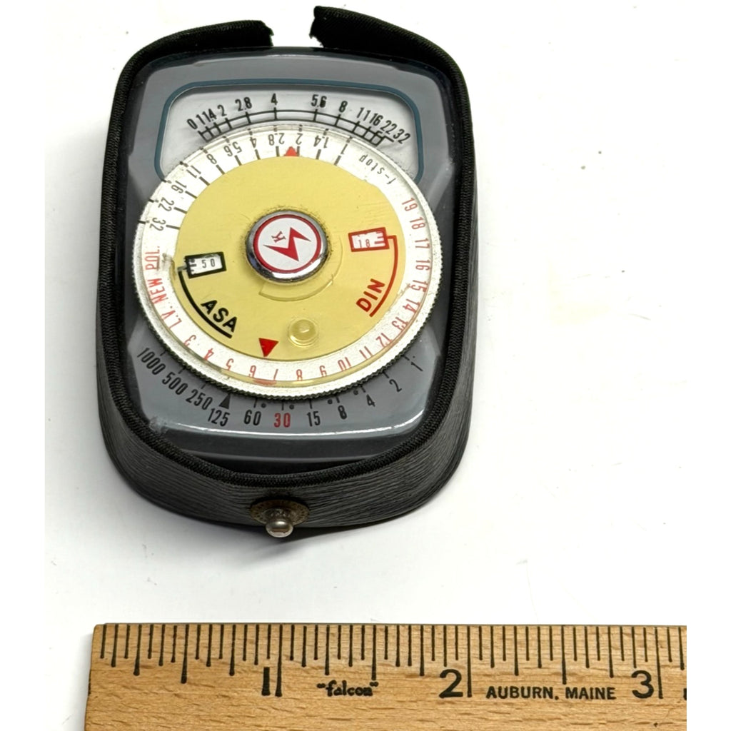Vintage RARE Unittic ASA DIN CDS Light Exposure Meter