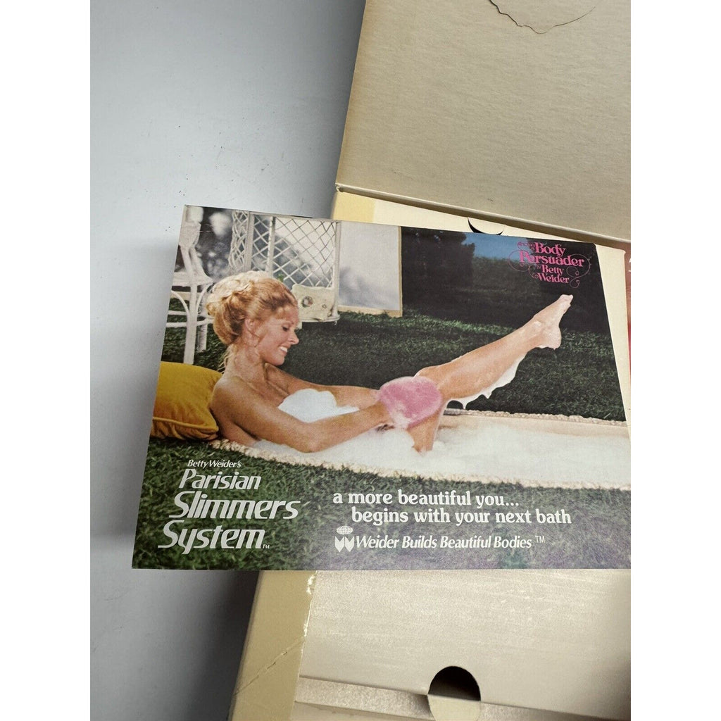 VINTAGE Health and Beauty Parisian Slimmers System Original Box, Manual & Brush