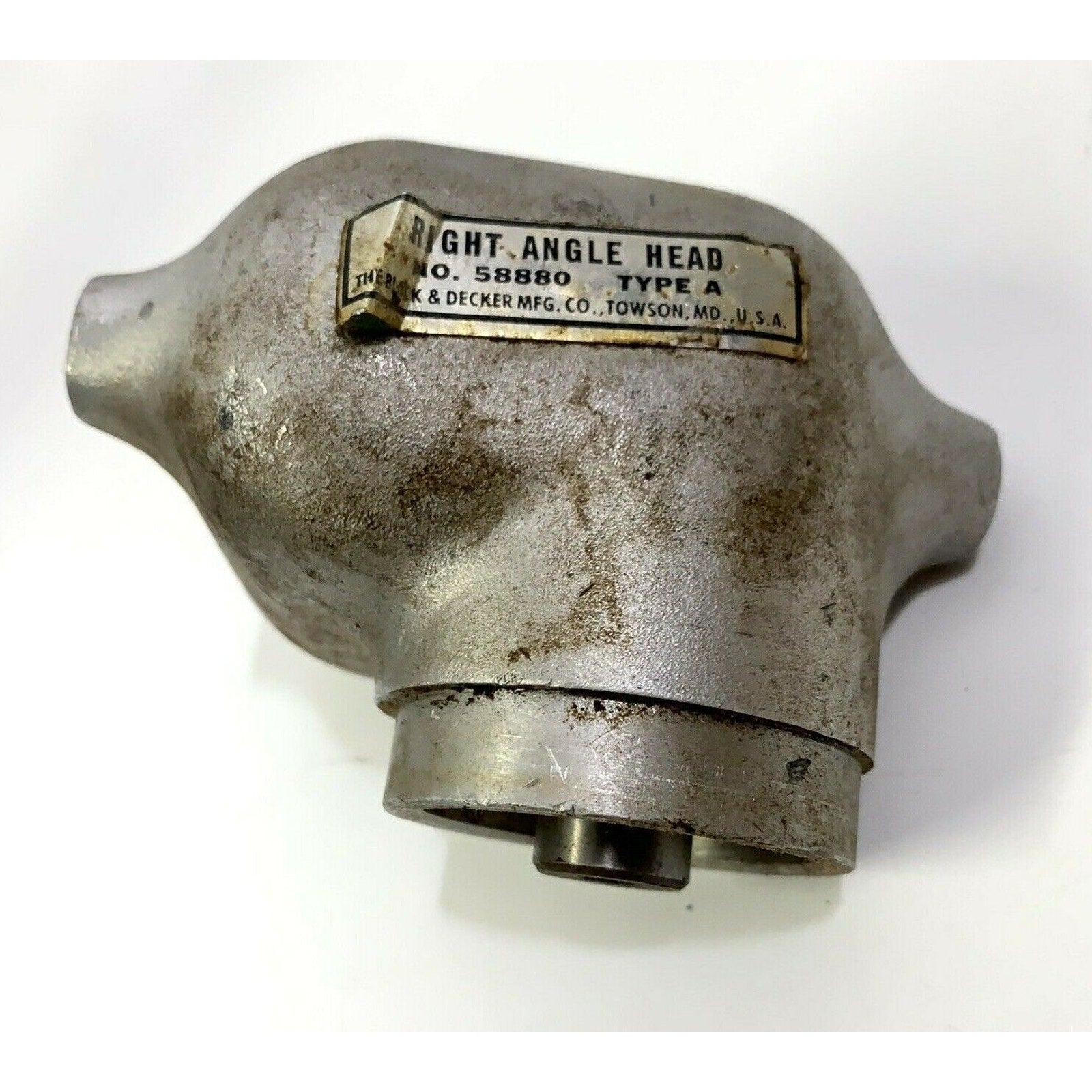 VINTAGE BLACK & DECKER Right Angle Head Attachment Model 58880 Type A