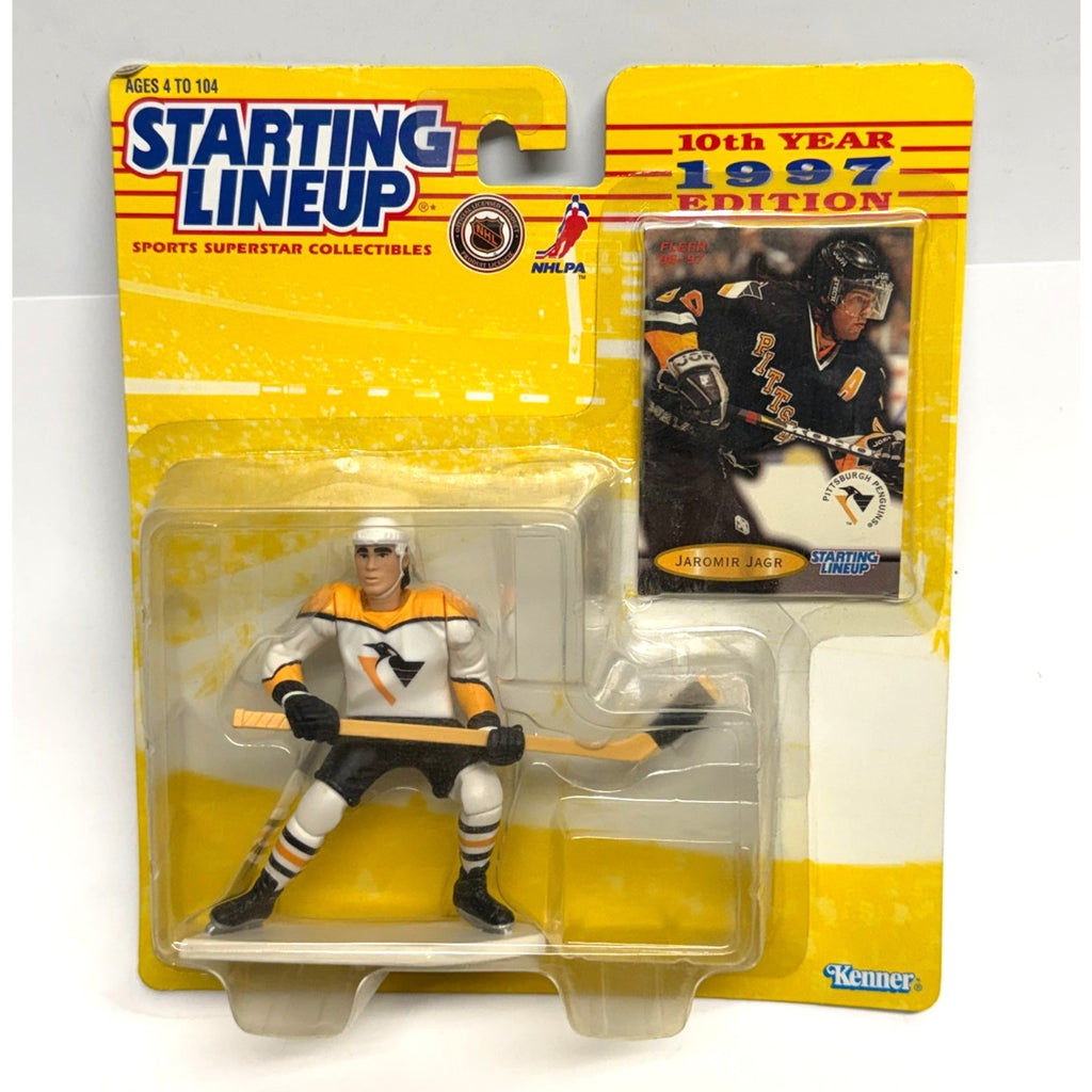 Vintage Jaromir Jagr #68 Pittsburgh Penguins Starting Lineup 1997 Edition Figure