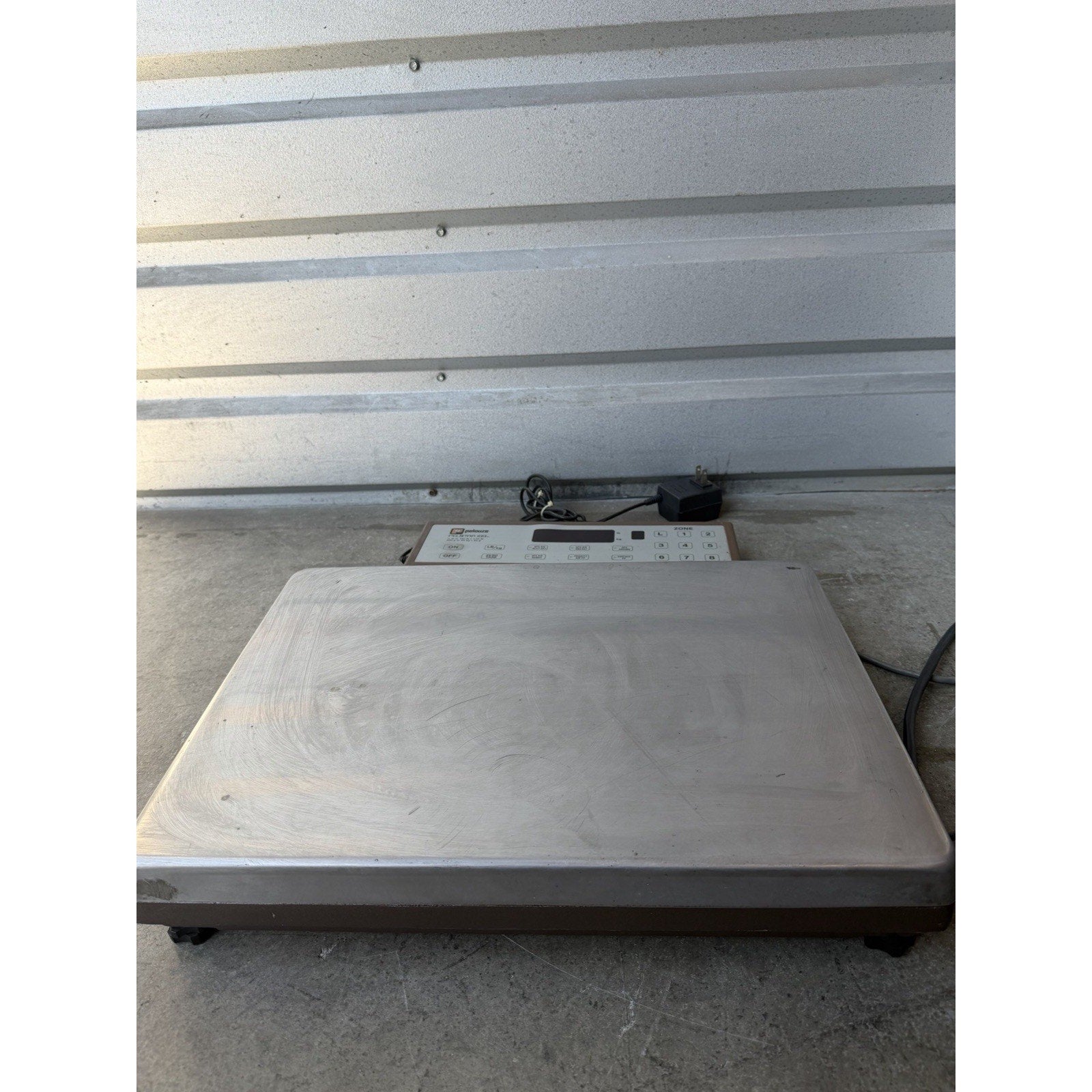 VINTAGE Pelouze PS100P Restaurant Equipment Digital Scale 100 lbs. 45 kg WORKS!