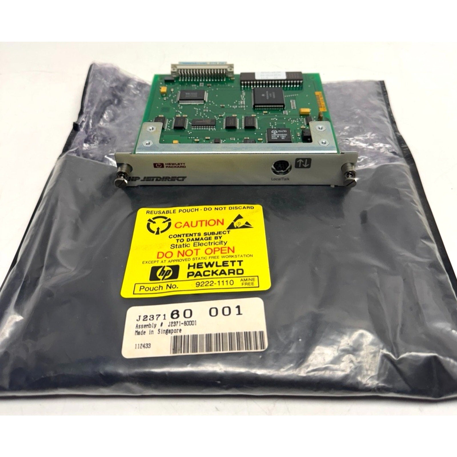 Vintage NOS HP J413B301A1 HP Local Talk Jetdirect Card Print Server
