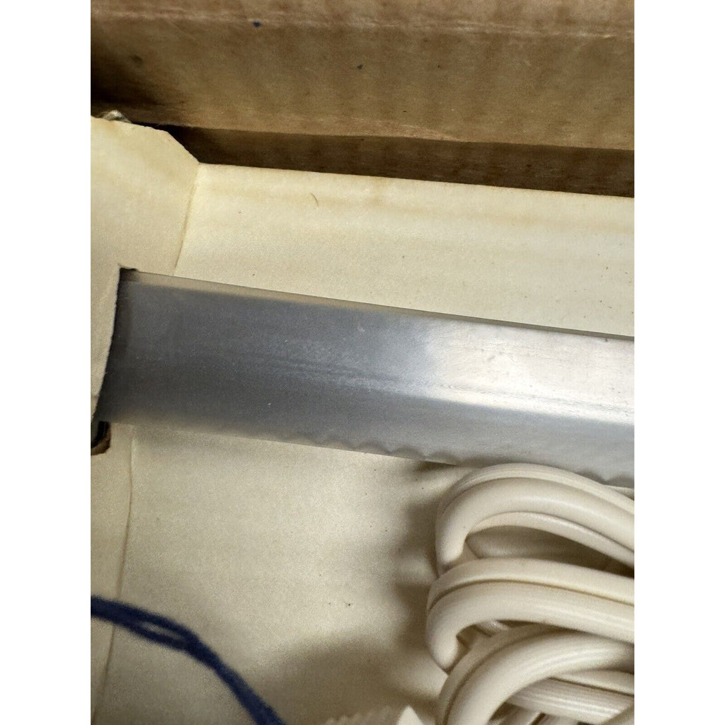 Vintage NOS Electric Slicing Carving Knife Dry-Harbor Chef Mate 7001