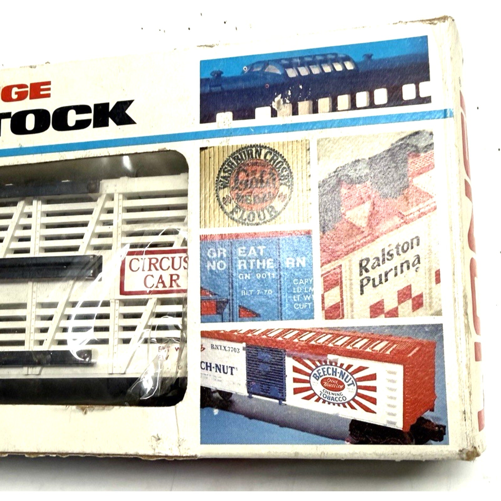 Vintage NOS Lionel 6-9408 O Gauge Circus Stock/Animal Car #9408